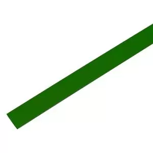 Трубка термоусаживаемая ТУТ 20,0/10,0мм, зеленая, упаковка 10шт. по 1м, PROconnect